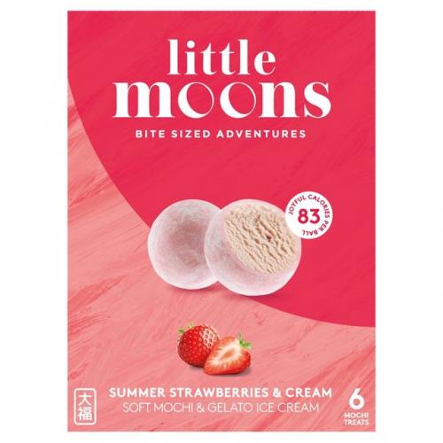 小月亮米糍冰淇淋草莓