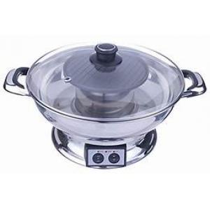 ELECTRONIC HOTPOT WITH BBQ GRILL