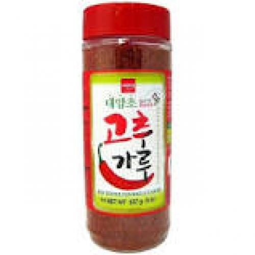 KOREAN RED PEPPER POWDER IN JAR