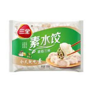 三全菌菇三鲜水饺500克