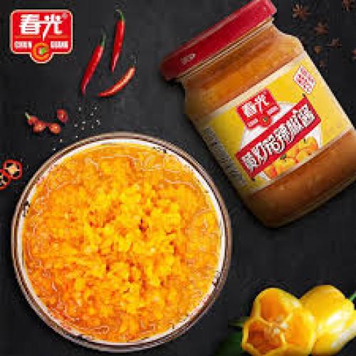 春光黄灯笼辣椒酱特辣